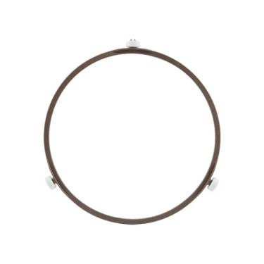 Imagem de Anel de mesa giratória para micro-ondas, acessórios de micro-ondas, anel de suporte de rolo giratório para bandeja de forno de micro-ondas, suporte de bandeja rotativa de placa de vidro para forno,