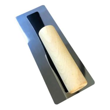 Imagem de Fenteer Acabamento espátula de gesso espátula reboco ferramenta de construção para placa de gesso de cimento reboco spackling, Style B