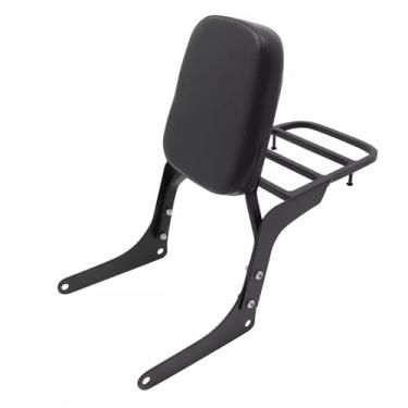Imagem de munirater Encosto Sissy Bar com bagageiro preto substituição para Rebel 250 CMX250 CA250 1985-2015