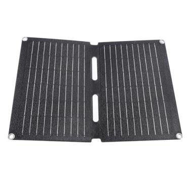 Imagem de Carregador de Telefone Com Painel Solar, 20W Dobrável ETFE Painel Solar Portátil Fotovoltaico à Prova D'água de Carregamento Rápido para Uso Externo