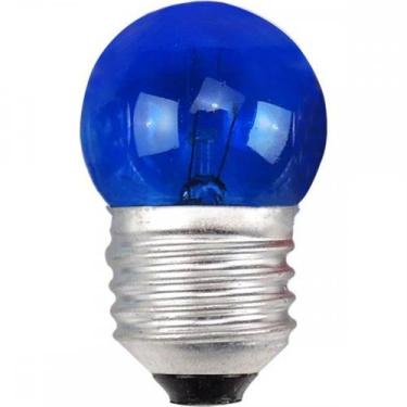 Imagem de Lampada Bolinha Brasfort 07Wx220V Azul 8473 - Kit C/25, Azul, 220V