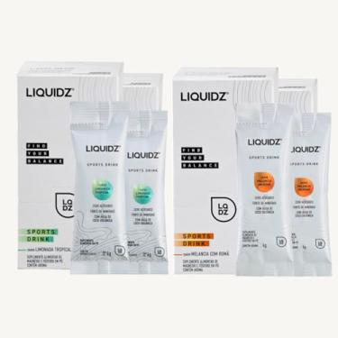 Imagem de Kit 4x Eletrólitos LIQUIDZ Cx 14 Doses - Melancia E Limonada