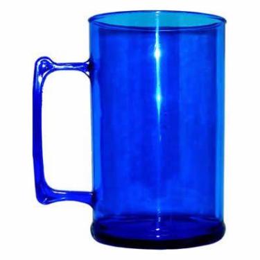 Imagem de KIT 10 Canecas De Chopp 400ml Caneca Acrilico Premium Liso Sem Gravar 