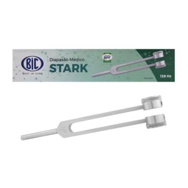Imagem de Diapasão Médico Stark Bic 128 Hz Com Fixador - Bic - Best In Care