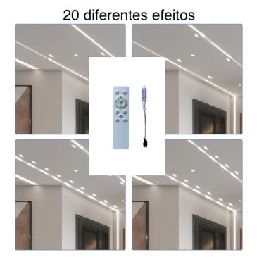 Imagem de Módulo controlador + controle led progressivo andar