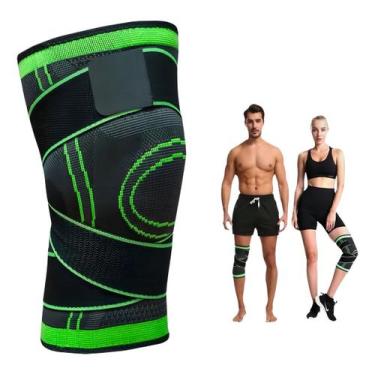 Imagem de Joelheira Artrose Joelheira Articulada Ortopedica Compressão - Sports,