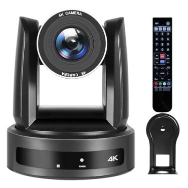 Imagem de ADKIDO Câmera PTZ 4K, câmera PTZ 10X, saída de streaming IP 4KP30 com HDMI, 3G-SDI, USB 3.0 para videoconferência, igreja e escolas (SDI+HDMI+USB3.0+IP, 10X)
