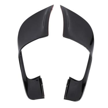 Imagem de Akozon 1 par de Desvios de Ar de Carenagem de Motocicletas para YZF-R7 2020-2024-Asa Lateral de Escudos de Aerodinâmico para Maior Estabilidade e Desempenho (Preto brilhante)