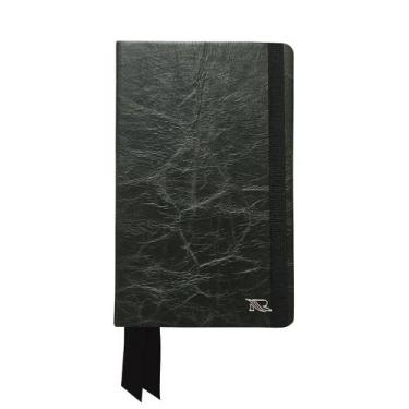 Imagem de Bloco de Notas Tipo Moleskine 209-R Personalizado Raffai Couros, Verde