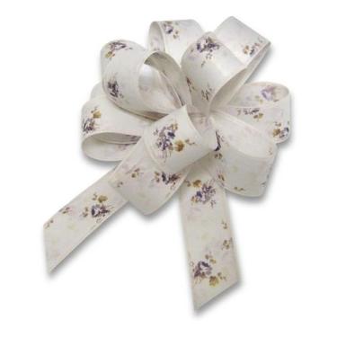 Imagem de Laço Prático Mágico Floral Em Rolo. Rende 15 Laços (3 Rolos) - Fitas R
