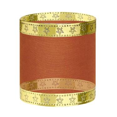 Imagem de Fita de Natal de Voil Aramada 5cm x 10m Várias Cores - Fitas e Festas,