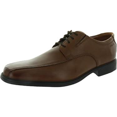 Imagem de CLARKS Men's Tilden Walk, Dark Tan Leather, 11.5 W US