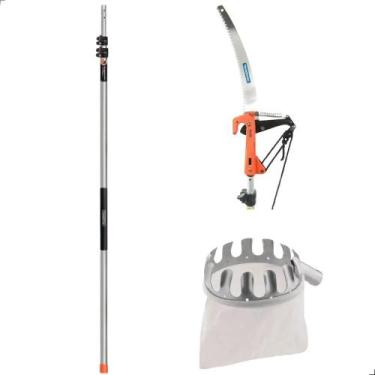 Imagem de Serrote Guilhotina Apanhador Frutas Cabo Extensor 5 Metros Tramontina,