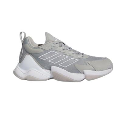 Imagem de adidas Impact FLX II Tênis masculino com cadarço casual - branco, Cinza, duas nuvens, branco, 45