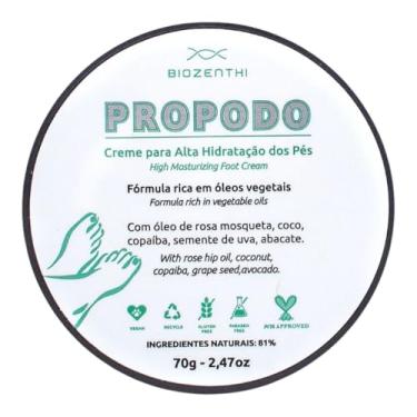 Imagem de Creme Altamente Hidratante para os Pés Vegano Propodo 70g – Biozenthi