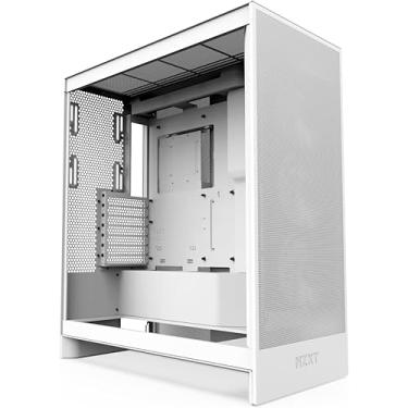Imagem de GABINETE GAMER NZXT H7 FLOW RGB BRANCO MODELO CM-H72FW-R1