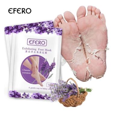 Imagem de Efero Meia Esfoliante Para Os Pés Lavanda