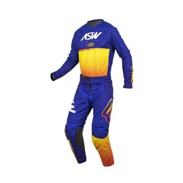 Imagem de Conjunto motocross asw image code 22 azul 46/G