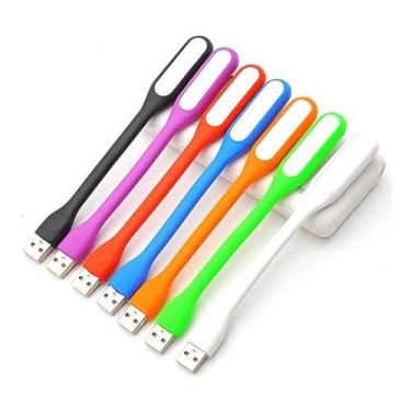 Imagem de Luminária De Led Usb Luz Branca Portátil Notebook Fonte Cel