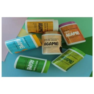 Imagem de Kit com 6 Cremes AGAMÊ Máscara Capilar 1 Kg