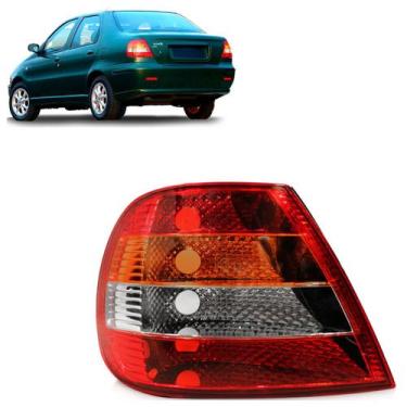 Imagem de Lanterna Traseira Siena 2001 A 2004 Tricolor - Automotive Imports, Esq