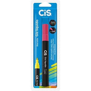 Imagem de Giz Líquido Blister, CIS, 52.6801, Rosa