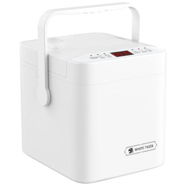 Imagem de Panela Elétrica de Arroz Mini WHITE TIGER 1,3 Litros, Cozinha 4 Copos de Arroz, Timer 24h, Compacta e Portátil, Ideal para Pequenas Cozinhas