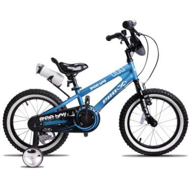 Imagem de Bicicleta Aro 16 Freeboy Pro-X Infantil com Rodinha Squeeze e Buzina M