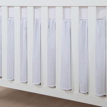 Imagem de Saia de berço Padrão Americano ponto palito 02 lados - Miguel Baby, Br