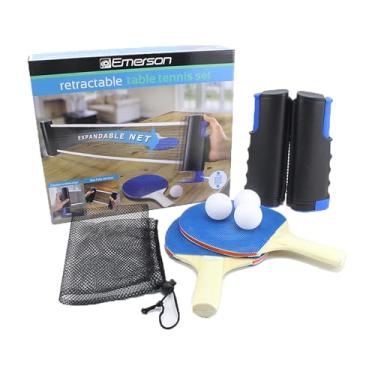 Imagem de Conjunto Portátil de Ping-Pong – 2 Raquetes, 3 Bolas + Rede Ajustável | Fácil Montagem en Cualquier Mesa | Bolsa de Transporte Incluida | Diversión Instantánea