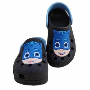 Imagem de Babuche Infantil PJ Mask Menino Gato Leve Confortável - Dulupé Calçado