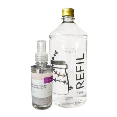 Imagem de Kit Aromatizador de Ambiente Home Spray 200ml + Refil 1L - Casa DiChei