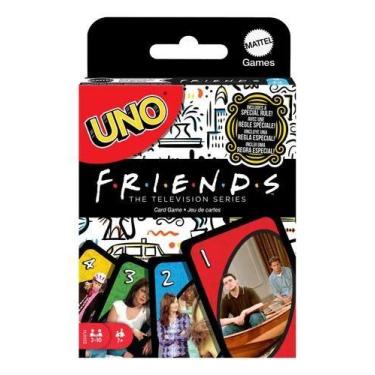 Imagem de Jogo Grupo De Cartas Uno Friends 112 Cartas Mattel Hjh35
