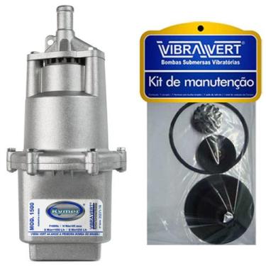 Imagem de Bomba Submersa De Poço Sapo + KIT DE MANUTENÇÃO Rymer 1500 125V - Vibr
