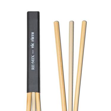 Imagem de Vic Firth Pincéis REMIX - Baquetas de ratã (RM4)