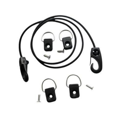 Imagem de kowaku Acessórios de corda elástica para exercícios esportivos, substituição para academia, fácil de usar, treinamento de barco, casa leve com argolas em D