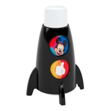 Imagem de Garrafa Agua Infantil Escolar 320Ml Foguete Mickey - Plasutil
