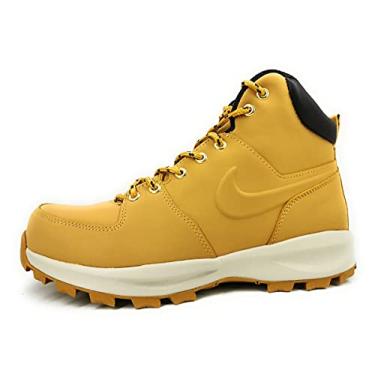 Imagem de Nike Botas de couro masculinas Manoa, Palheiro/palheiro - veludo marrom, 9