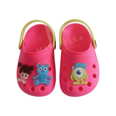 Imagem de Babuche Monstros S.A Infantil Leve Unissex Boo Sully Confortável - Mar