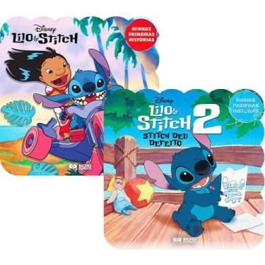 Imagem de Livro Infantil Minhas Primeiras Histórias Disney Lilo & Stitch 2 Volum