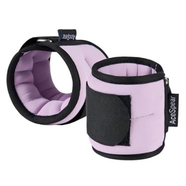 Imagem de AceSpear Conjuntos de pesos de tornozelo para homens, mulheres e crianças, 450 g, 1,4 kg, 1,8 kg, 2,3 kg, pesos de perna, braço, pulso, academia, para exercícios de pé, treino, caminhada, corrida