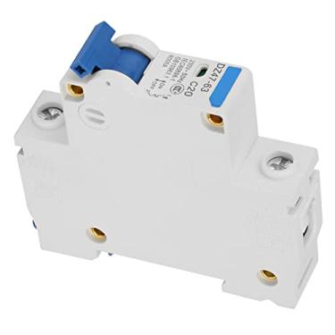 Imagem de Disjuntor Em Miniatura DZ47-63, Alta Capacidade de Segmentação, Instalação Fácil, Terminal Extinto para Durabilidade, Adequado para Energia Solar, Pequenos Sistemas de Geração de Energia (20a)