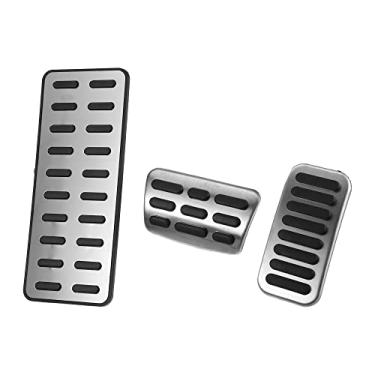 Imagem de X AUTOHAUX Capa de pedal de freio para pedal de acelerador de gás 3 peças para Kia Forte 2010-2012