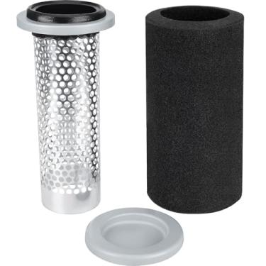 Imagem de Filtro de ar, guia e kit de tampa de extremidade para Yamaha Rhino 660 2004-2007 Rhino 450 2006-2009