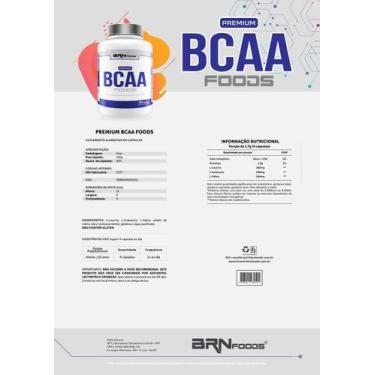 Imagem de Kit Fusion Protein Foods 2Kg+ Bcaa 450 Cápsulas 600Ml - Brn Foods