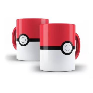 Imagem de Caneca Pokemon Pokebola Anime - Mega Oferta!!! - Loja Dinka, Vermelha