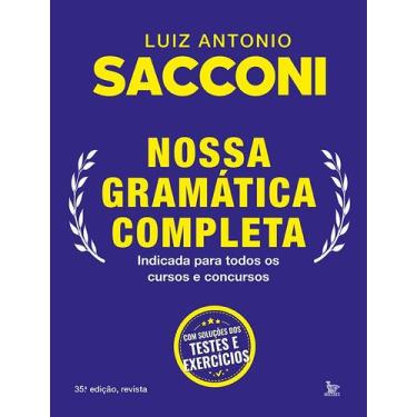 Imagem de Livro - Nossa gramática completa