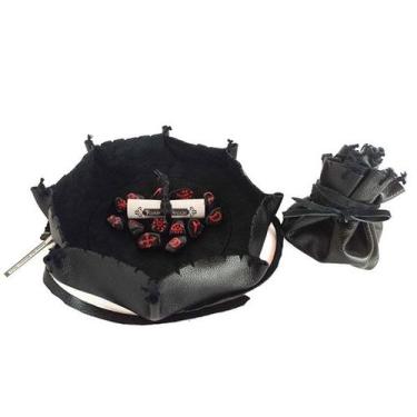 Imagem de Jogo de Runas das Bruxas com Sacola de Couro - Ônix - Brasil Esotérico