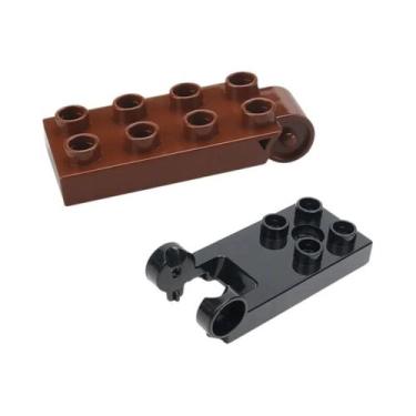 Imagem de Blocos De Construção Grandes, Guindaste, Escavadeira, Brinquedos Para 