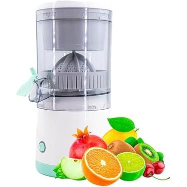 Imagem de Espremedor Extrator Suco Laranja Limão Frutas Portatil USB Cor:Verde